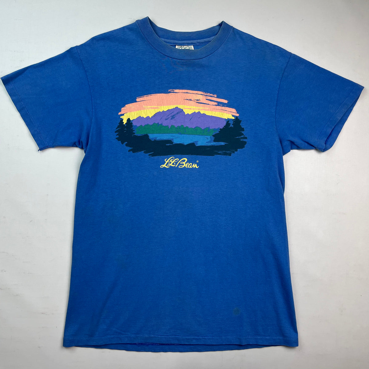 80s LL Bean Rainbow Tee Shirt – Cottonuity